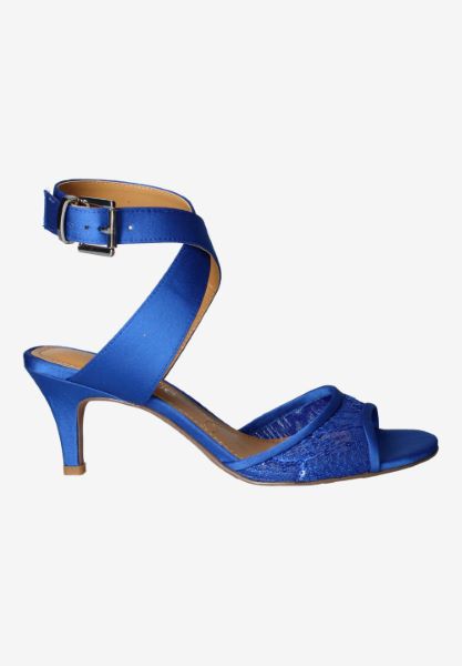 Right side view of Soncino BLUE MESH/SATIN