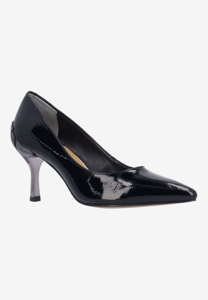 Front view of Tacy BLACK PATENT