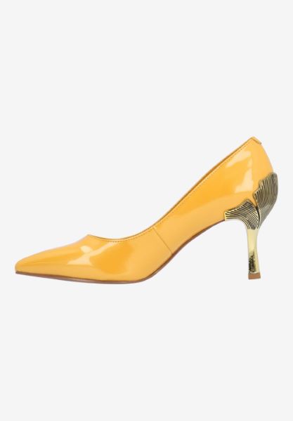 Left side view of Tacy MARIGOLD PATENT