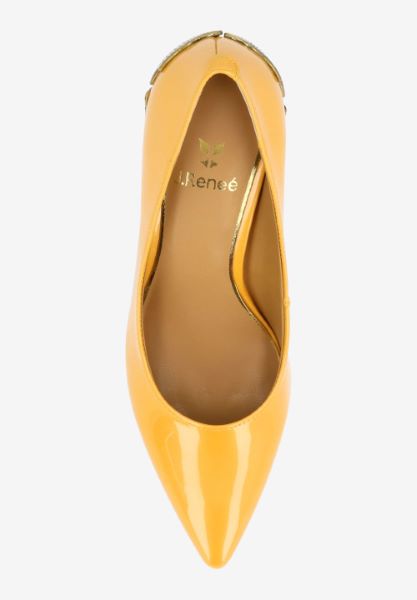 Top view of Tacy MARIGOLD PATENT