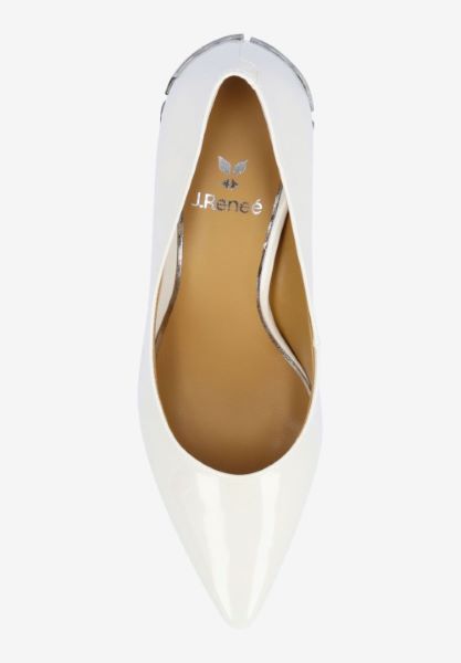 Top view of Tacy WHITE PATENT