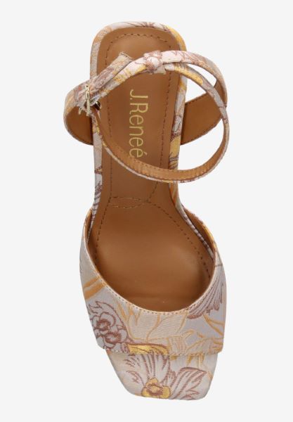 Top view of Vaarika YELLOW/WHITE FLORAL