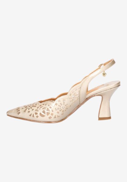 Left side view of Valerian TAUPE PATENT