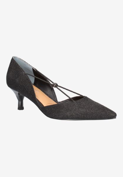 Front view of Varshee BLACK DANCE GLITTER