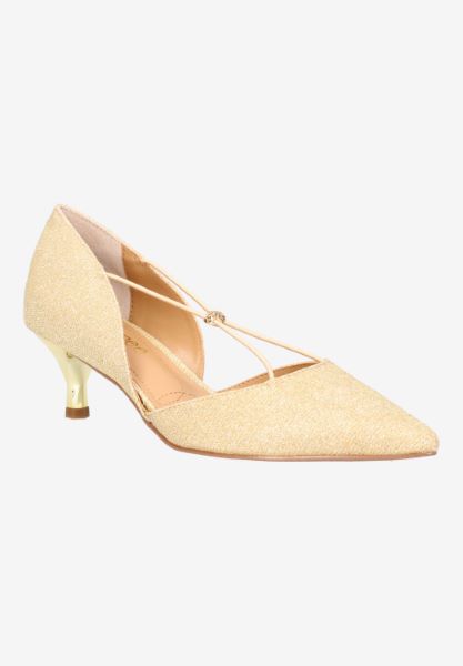 Front view of Varshee GOLD DANCE GLITTER