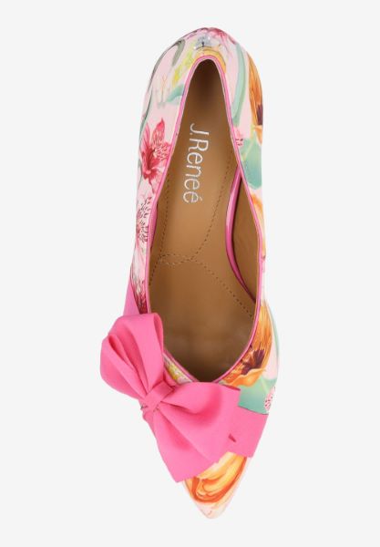Top view of Verbena PINK/ORANGE/FUCHSIA FLORAL