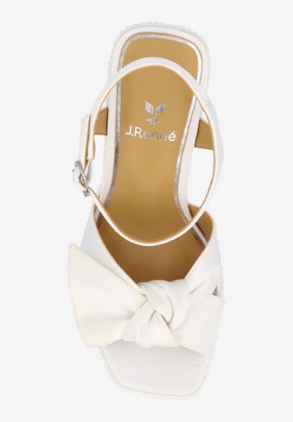 Top view of Burkett WHITE SATIN/PEARLS