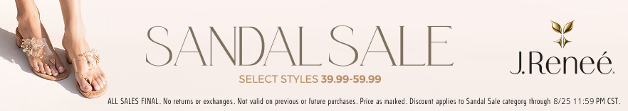 Sandal Sale $59.99 and under