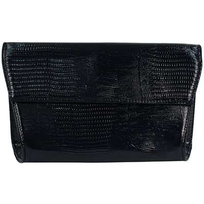 j. reneé 10334 reptile print clutch navy reptile print convertible clutch