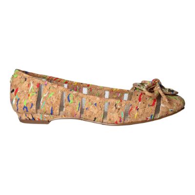 Right side view of Edie CONFETTI CORK
