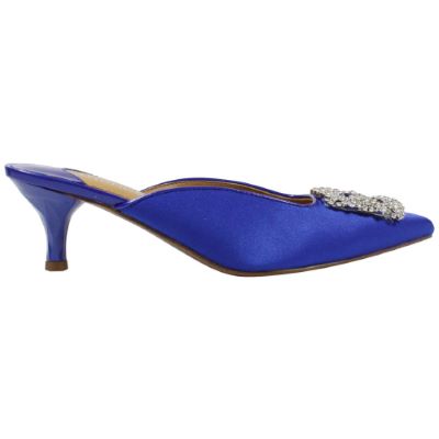 Right side view of Felecia Royal Blue