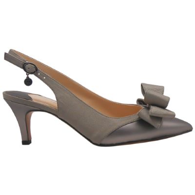 Right side view of Gabino Pewter Powder Metallic