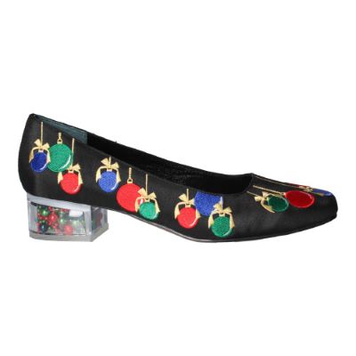 Right side view of Jingleball BLACK/BRIGHT MULTI