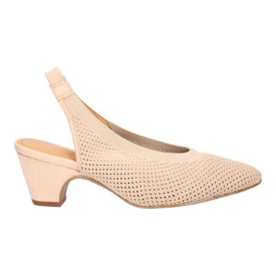 Right side view of Kairi BEIGE KNIT FABRIC