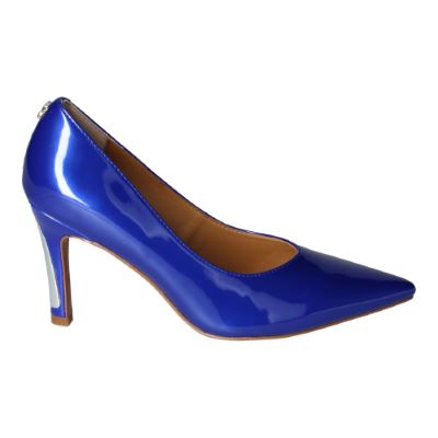 Right side view of Phoebie COBALT PATENT