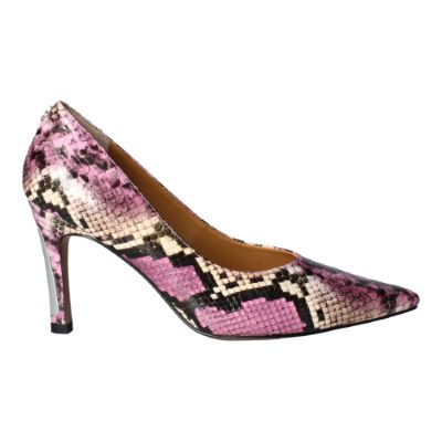 Right side view of Phoebie PINK/BLACK MULTI