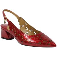 Front view of Eloden RED PEARL PATENT