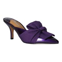 Front view of Mianna PURPLE PATENT/FAILLE