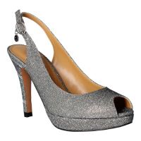 Front view of Onille PEWTER DANCE GLITTER