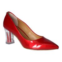Front view of Relda RED PATENT