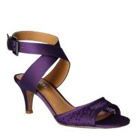 Front view of Soncino PURPLE MESH/SATIN
