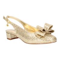 Front view of Tanay GOLD GLITTER