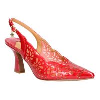 Front view of Valerian RED PATENT