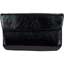 Front view of 10334 Patent Clutch Black Patent