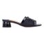 Right side view of Amorra BLACK PATENT/MESH