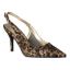 Front view of Bashir-Jj BROWN/BLACK ANIMAL PRINT