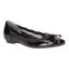 Front view of Codda BLACK PATENT/GROSGRAIN