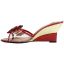 Left side view of Davan Clear Red