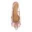 Top view of Deloris ROSE GOLD SEQUIN MESH/SATIN