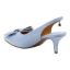 Back view of Devika PLACID BLUE PATENT