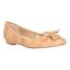 Front view of Edie NATURAL/GOLD CORK