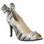 Front view of Ellasee Cream/Black/Gold