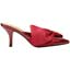 Right side view of Elonna Red Patent