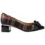 Right side view of Gelar Black Red Plaid