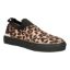 Front view of Ishna BROWN/BLACK ANIMAL PRINT