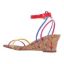 Back view of Lavinia CLEAR/MULTI/NATURAL