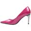 Left side view of Maressa Hot Pink Patent