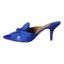 Left side view of Mianna COBALT PATENT/FAILLE