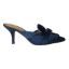 Right side view of Mianna NAVY SATIN