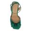 Top view of Nishia EMERALD GREEN SATIN