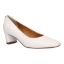Front view of Olivienne WHITE LIZARD PRINT