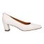 Right side view of Olivienne WHITE LIZARD PRINT
