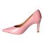 Left side view of Phoebie SOFT PINK PATENT
