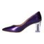 Left side view of Relda PURPLE PATENT