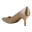 Back view of Rishna BEIGE SATIN