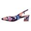 Left side view of Shayanne PURPLE/BLUE/WHITE MULTI